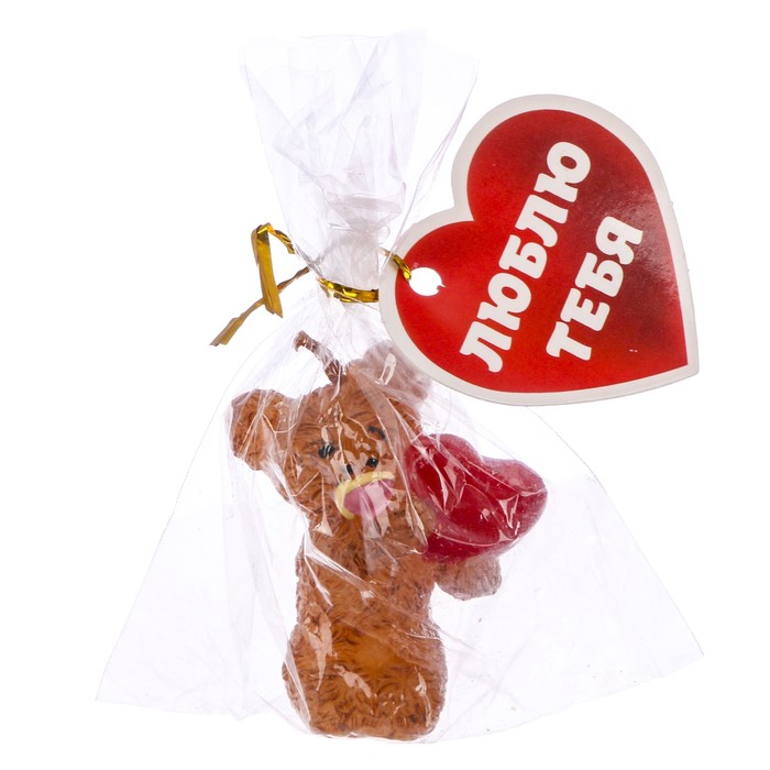 Свеча формовая "Мишка", 5 см