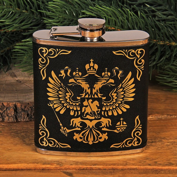 Фляжка "Россия", 210 мл