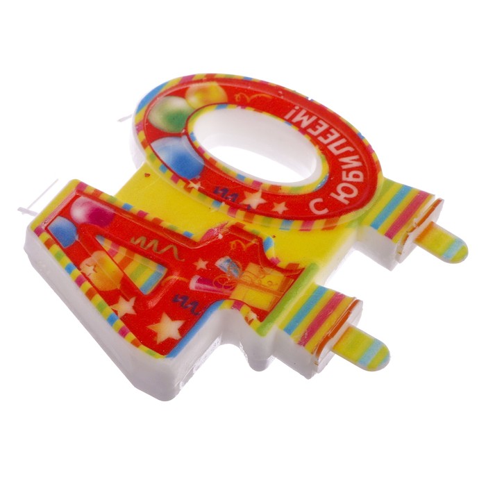 Свеча в торт цифра "40"