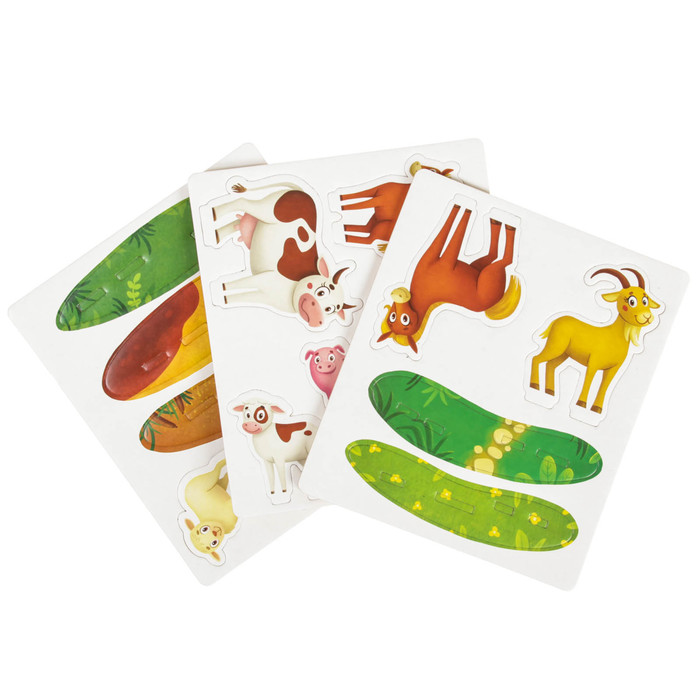 Мягкий конструктор 3D "Ферма"