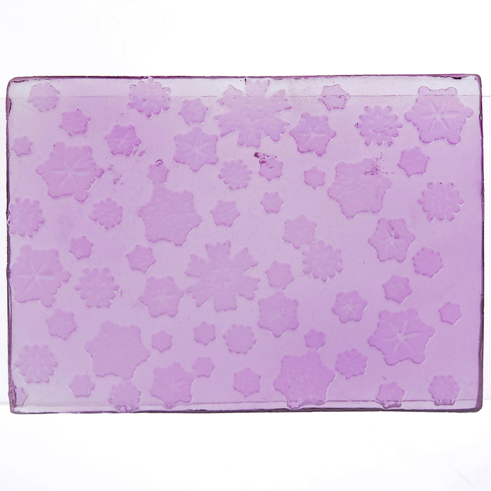 Молд пластик st-0149-2 "Снежинки"