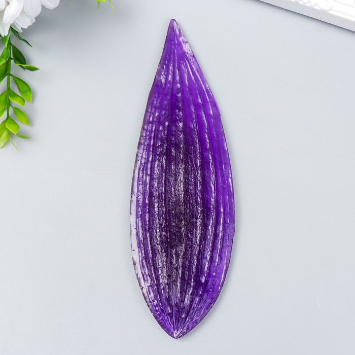 Молд пластик st-0001-2 "Лист лилии универсальный"