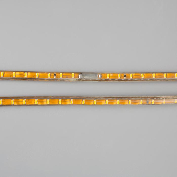 Светодиодная лента 220В,SMD3014, 100 м, IP68, 108 LED, 7,2 Вт/м, 13-15 Лм/LED, AC, Т.БЕЛЫЙ