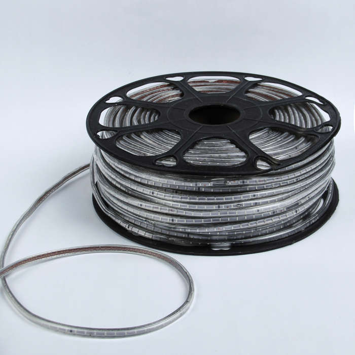 Светодиодная лента 220В,SMD3014, 100 м, IP68, 108 LED, 7,2 Вт/м, 13-15 Лм/LED, AC, МУЛЬТИ