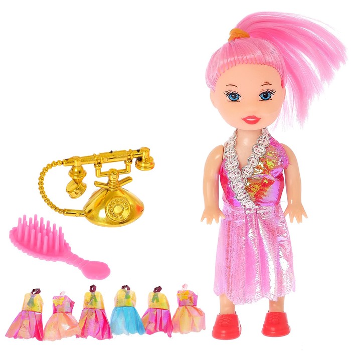 Кукла-малышка "Кристинка" с аксессуарами, МИКС