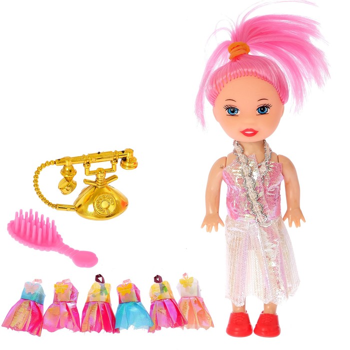 Кукла-малышка "Кристинка" с аксессуарами, МИКС