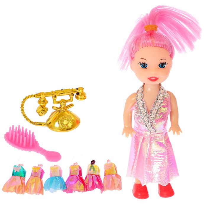 Кукла-малышка "Кристинка" с аксессуарами, МИКС