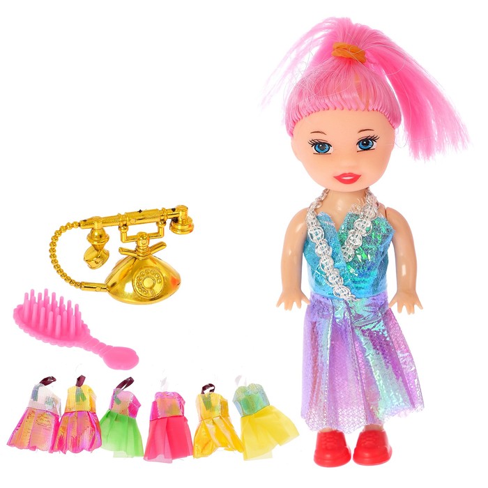 Кукла-малышка "Кристинка" с аксессуарами, МИКС