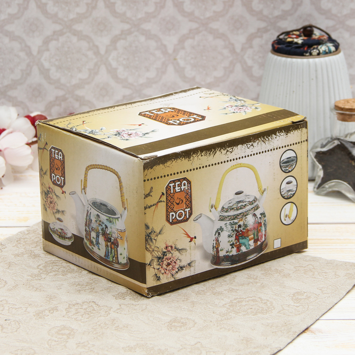 Чайник заварочный 650 мл "Пение птички"