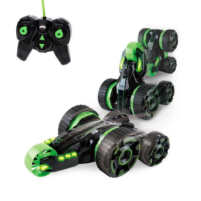 Машина радиоуправляемая-перевёртыш "Хищник", работает от батареек, цвета МИКС