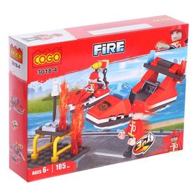 

Конструктор «Огнеборцы», 86 деталей, 8 видов, МИКС