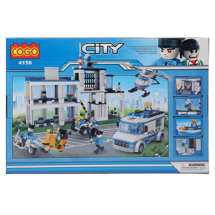 Конструктор «Побег из участка», 857 деталей