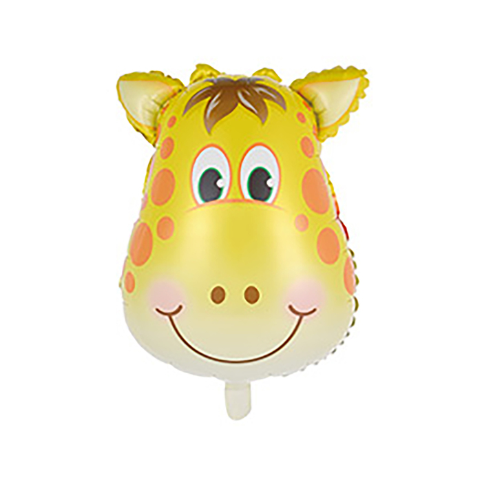 Шар фольгированный 25" "Жираф голова"