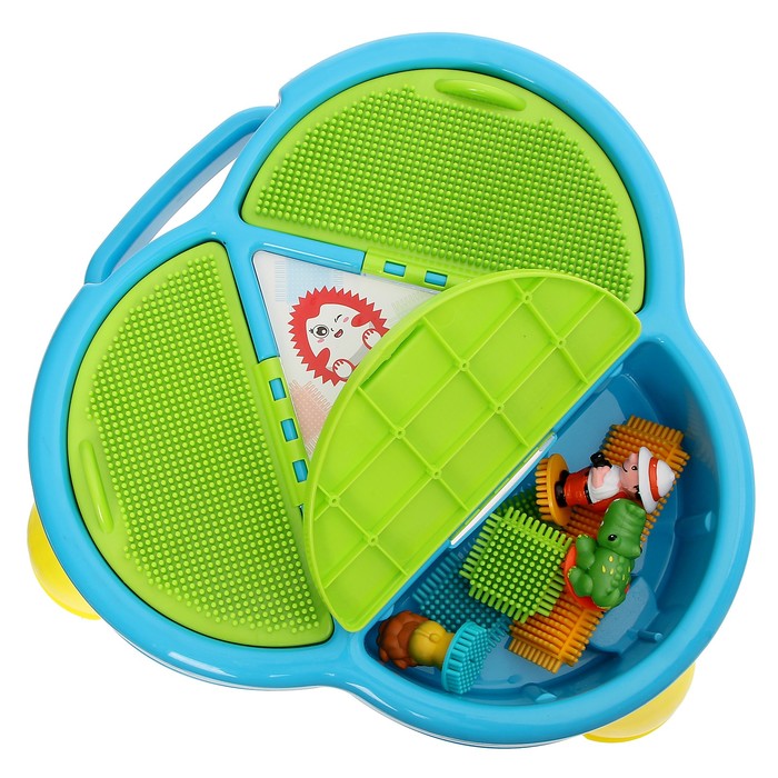 Конструктор игольчатый BRISTLES со столом, 80 деталей