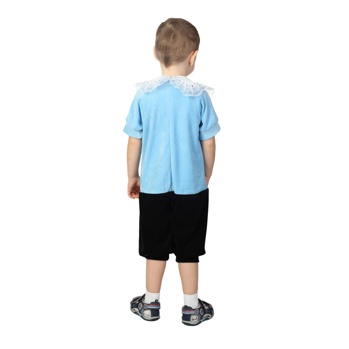 Карнавальный костюм "Мушкетёр", велюр, комбинезон, рост 98-104 см