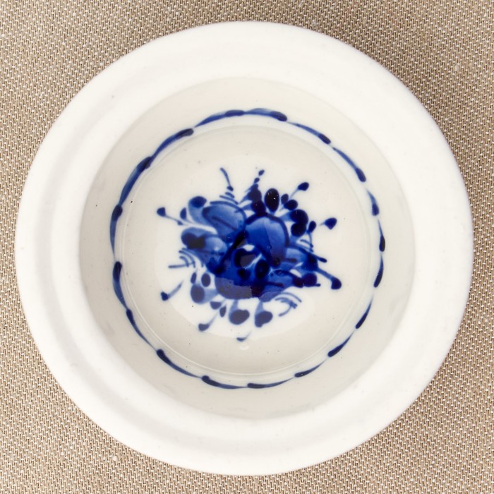 Шкатулка "Бабочка", гжель