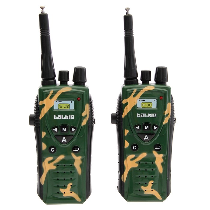 Набор раций "На связи", работает от батареек