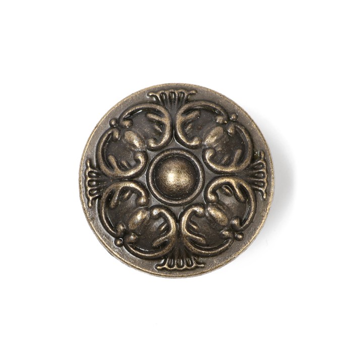 Ручка-кнопка VINTAGE 005, цвет бронза