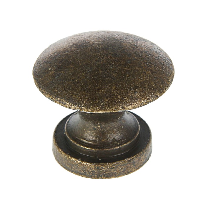 Ручка-кнопка VINTAGE 009, цвет бронза