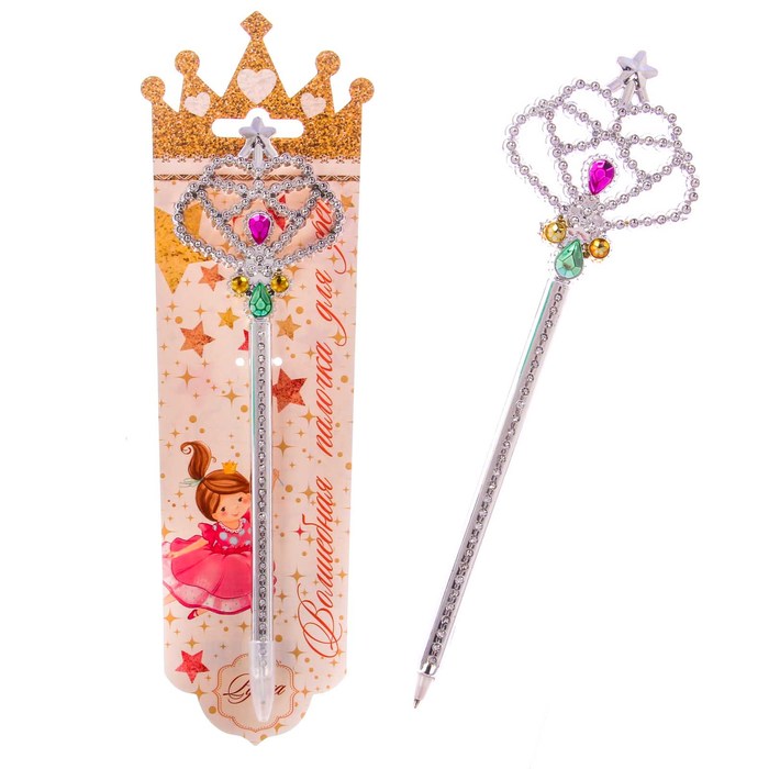 Фигурная ручка "Волшебная палочка для феи"