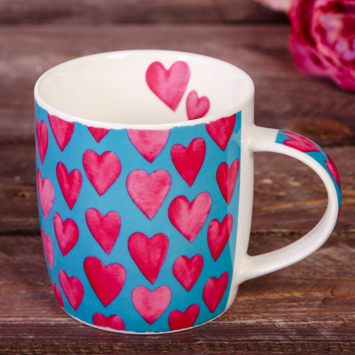 Набор "Я тебя люблю" кружка 300 мл, свеча
