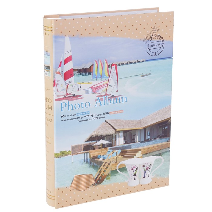 Фотоальбом на 300 фото 10х15 см "Морской круиз" в коробке МИКС