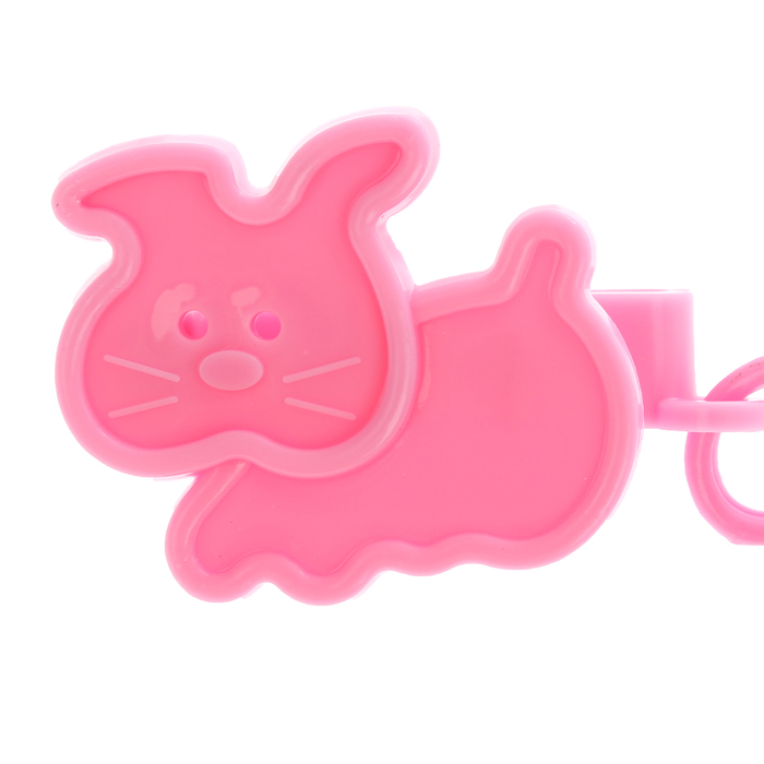 Пустышка силиконовая классическая с держателем и колпачком, от 0 до 6 мес., цвет розовый