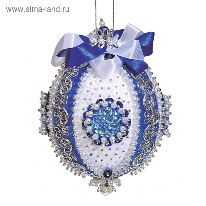 Шар новогодний из пайеток 