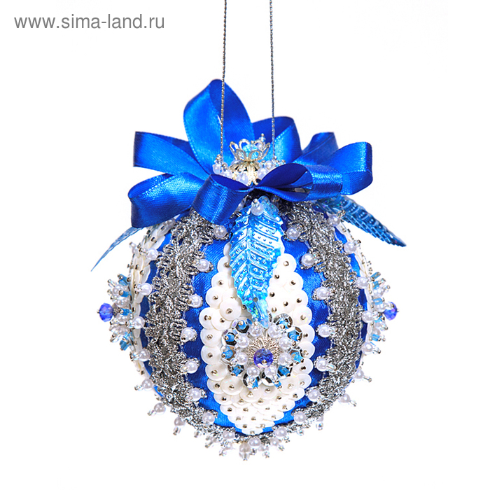 Шар новогодний из пайеток 