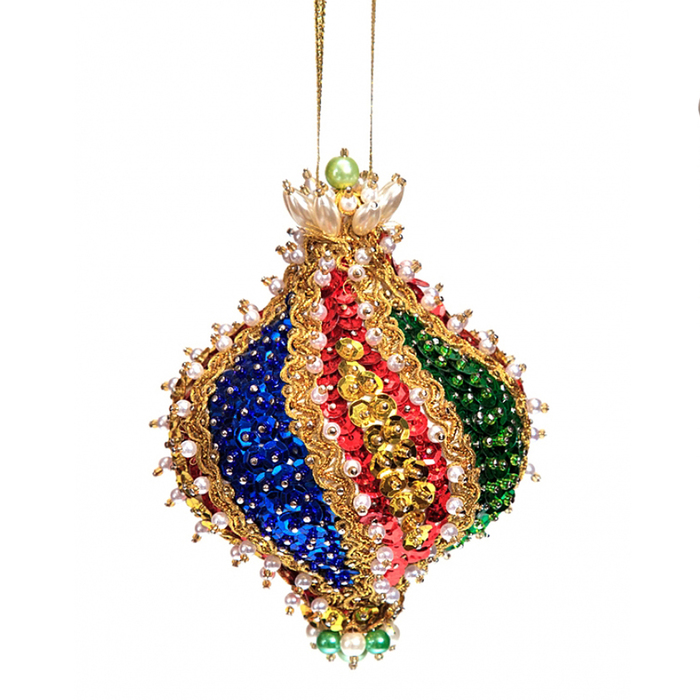 Шар новогодний из пайеток "Падишах"