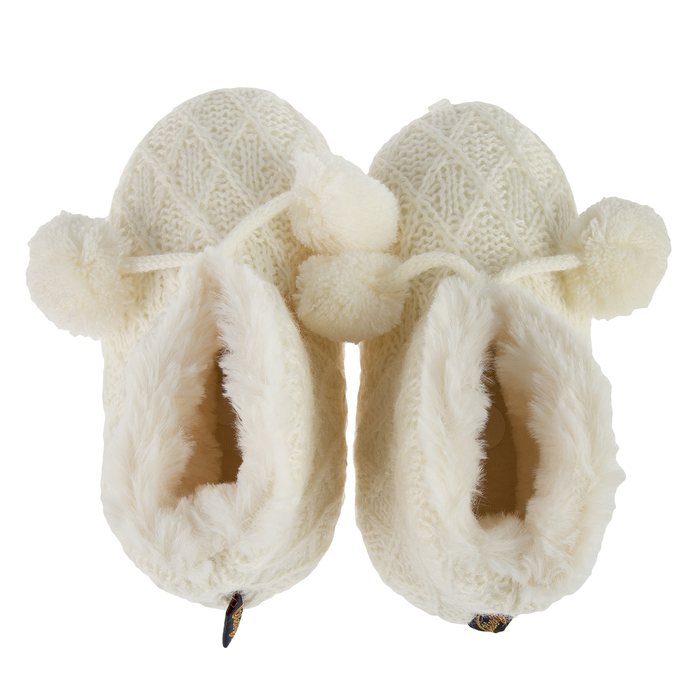 Тапочки детские арт. HB41005, цвет молочный, размер 27