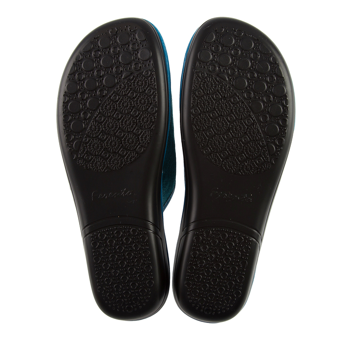 Тапочки женские арт. HL51686, цвет бирюзовый, размер 36