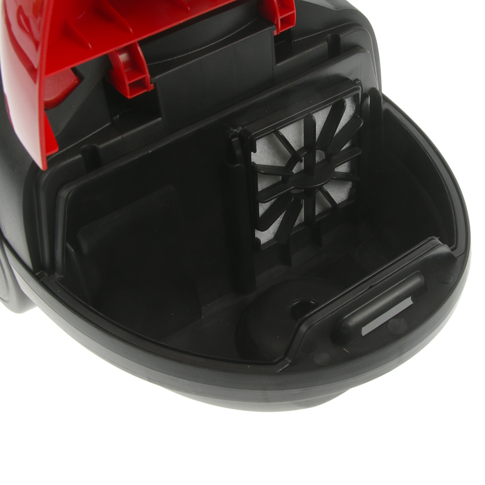 Пылесос Centek CT-2518, 1800 Вт, мощность всасывания 350 Вт, 1.5 л, красно-черный