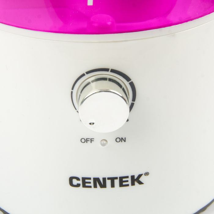 Увлажнитель воздуха Centek СТ-5101, ультразвуковой, 25 Вт, 2.5 л, фиолетовый