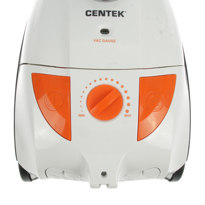Пылесос Centek CT-2503, 2000 Вт, мощность всасывания 400Вт, 2.5л, бело-оранжевый