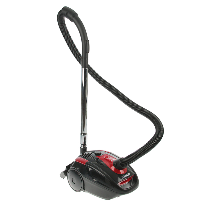 Пылесос Centek CT-2517, 2000 Вт, мощность всасывания 400Вт, 2 л, черно-красный