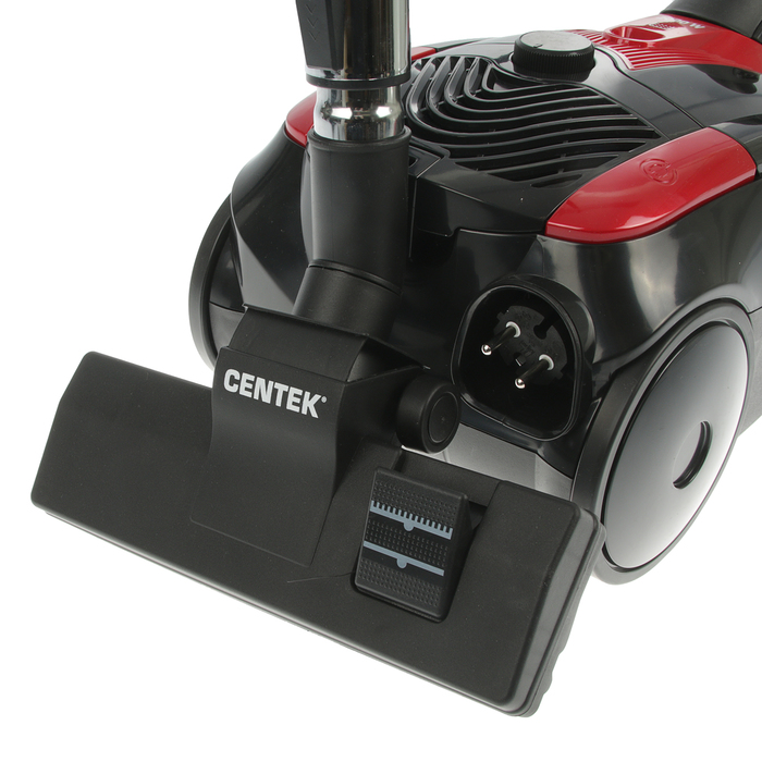 Пылесос Centek CT-2517, 2000 Вт, мощность всасывания 400Вт, 2 л, черно-красный