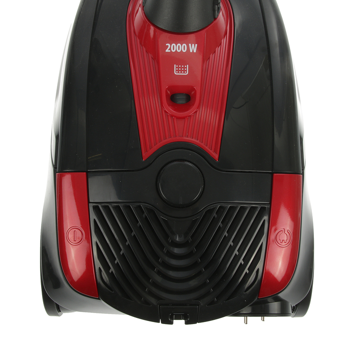 Пылесос Centek CT-2517, 2000 Вт, мощность всасывания 400Вт, 2 л, черно-красный