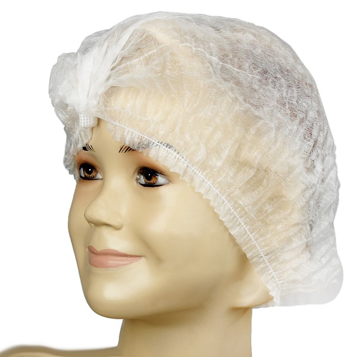 Шапочка "Шарлотта" 10 гр./м2 белая,