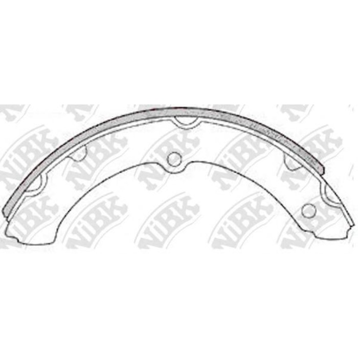 Колодки тормозные барабанные NIBK FN2295