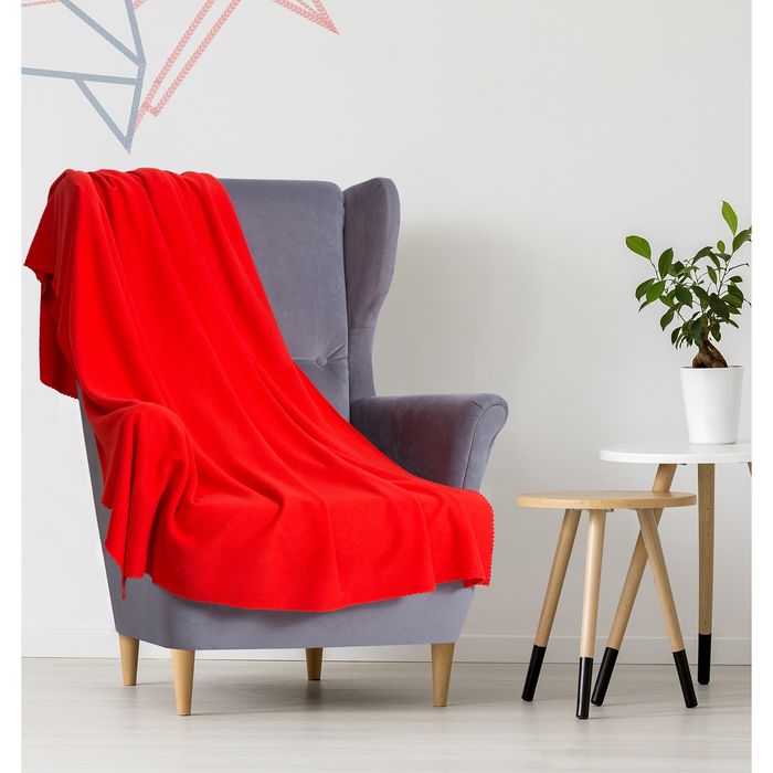 Плед "Экономь и Я" Сальса 150*180 см, пл.150 г/м2, 100% п/э