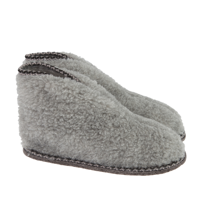 Тапочки мужские арт. 2152 M-H-FUR-S, цвет серый, размер 41