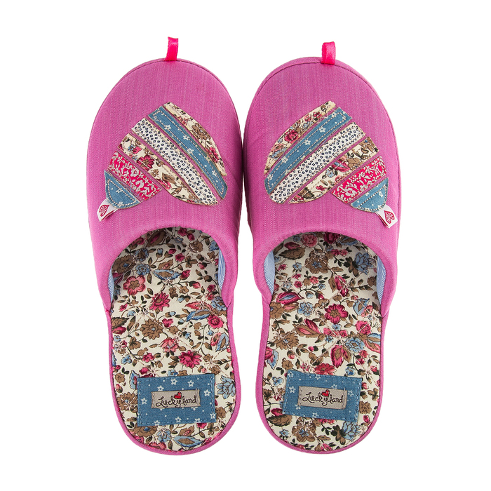 Тапочки женские арт. 2613 W-ASС-W , цвет розовый, размер 40