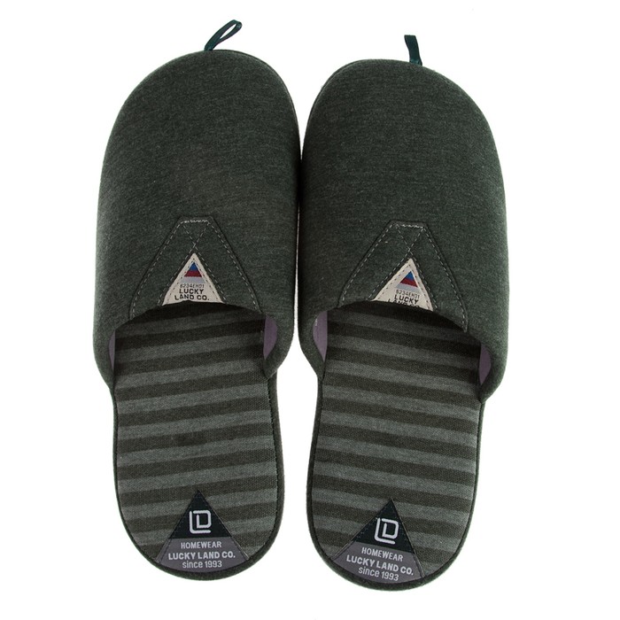 Тапочки мужские арт. 2623 M-ASC-W, цвет зеленый, размер 46