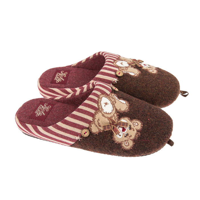 Тапочки детские арт. 1474 K-DS-W, цвет коричневый, размер 32