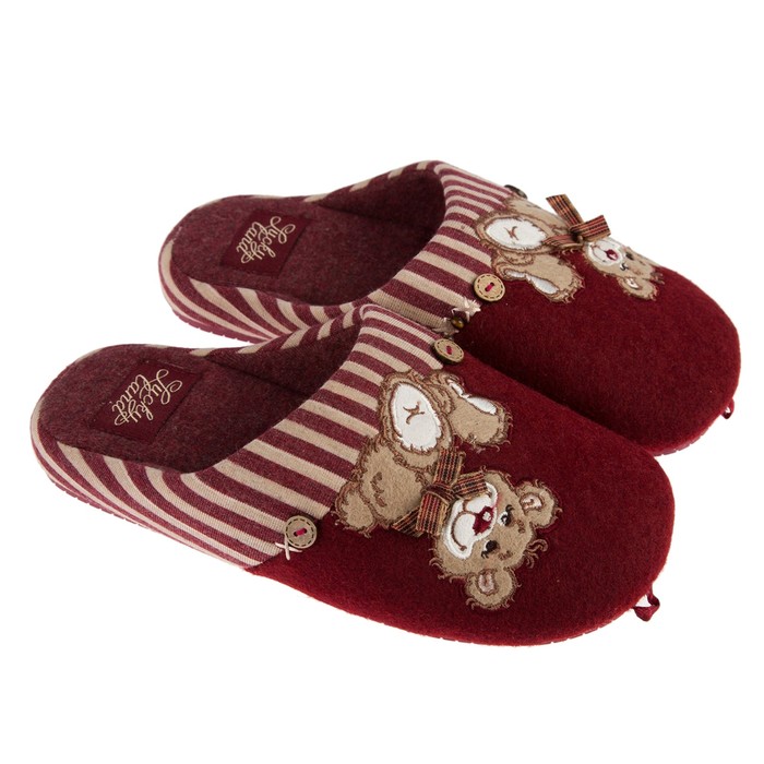 Тапочки детские арт. 1474 K-DS-W, цвет красный, размер 32