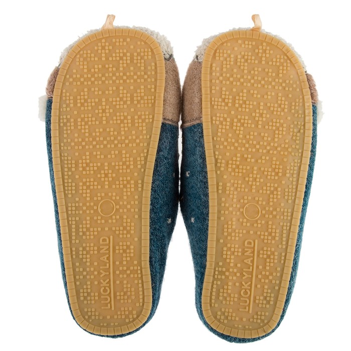 Тапочки детские арт. 2629 K-DS-W, цвет голубой, размер 32