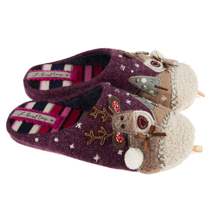 Тапочки детские арт. 2629 K-DS-W, цвет фиолетовый, размер 31