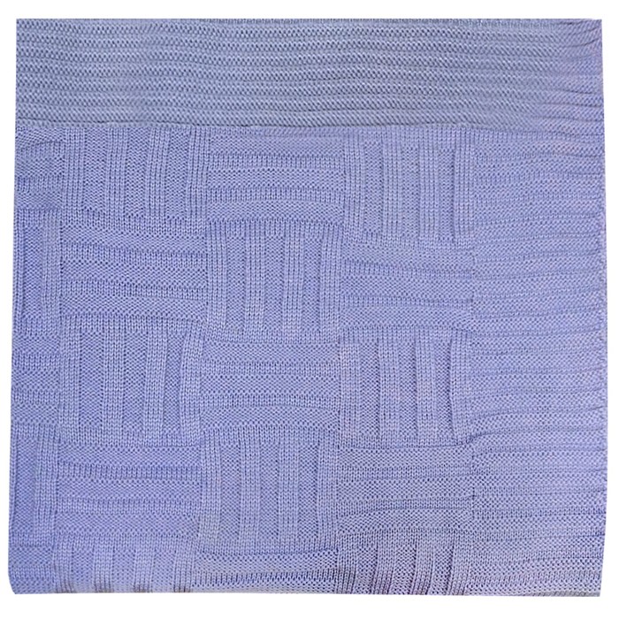 Плед вязаный "Ниагара Квадро", размер 130x180 см