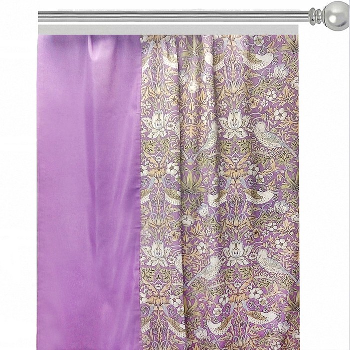 Штора с кантом Вечерняя серенада, размер 180х270 см, 1 шт